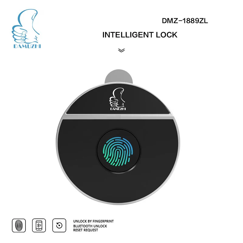 DMZ-1889ZL-30     Exquisite structure intelligent lock Fingerprint locks for cabinet and furniture Tuya App