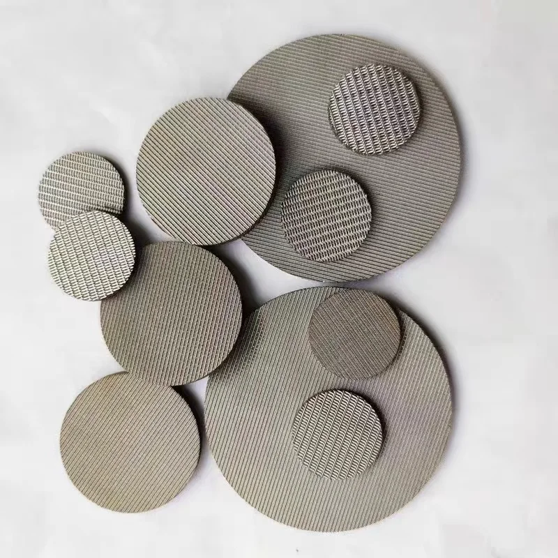Super Clean Plate(SCP) Multi-layer Sintered stainless steel filter disc