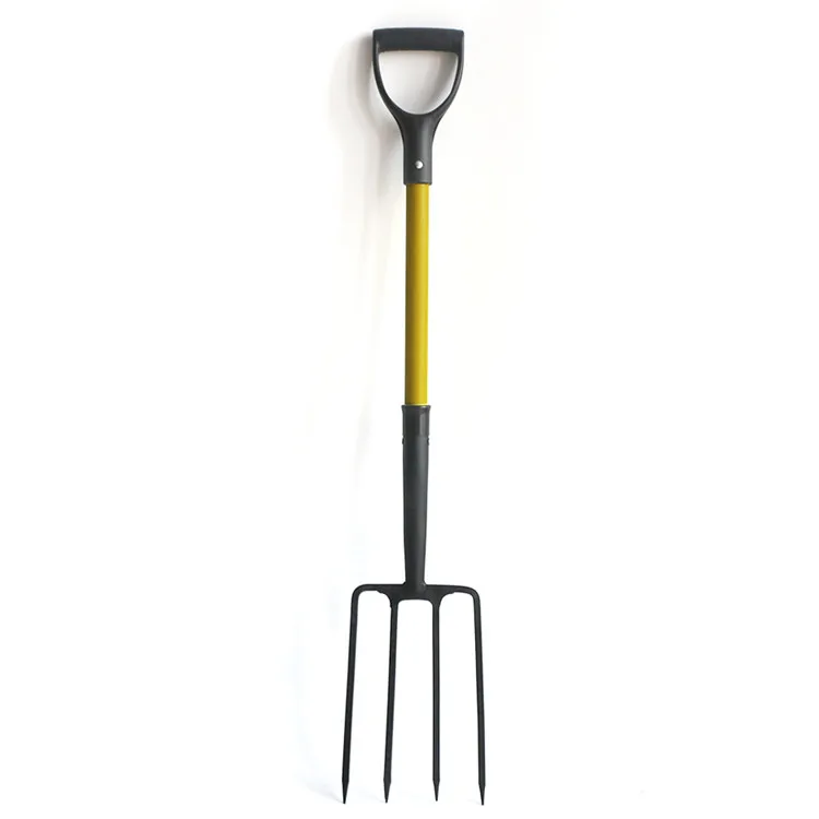 High Quality Best Price Digging Fork Spade Y Wood Grip Garden Digging Hand Forks