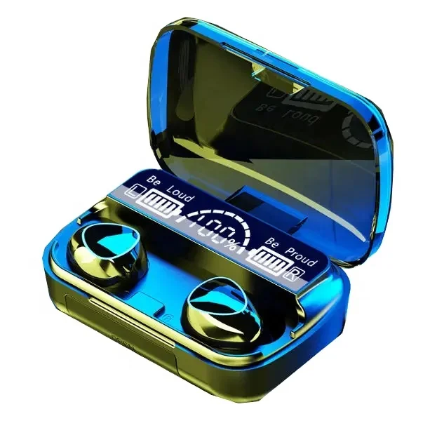 2023 new upgraded auriculaes V5.3 m10 tws earphones 9d hifi stereo TWS Earbuds Sweat and waterproof Earphones M10 tws