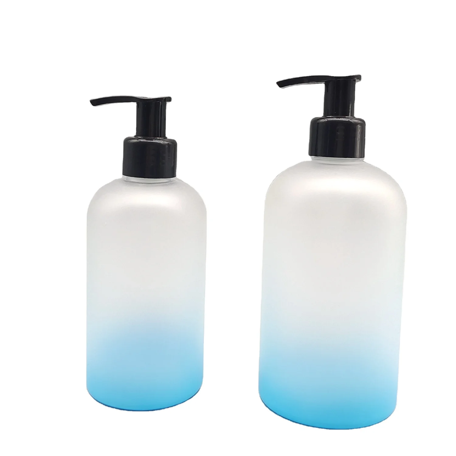 bottle 250ml plastic matte spray finished with lotion pump