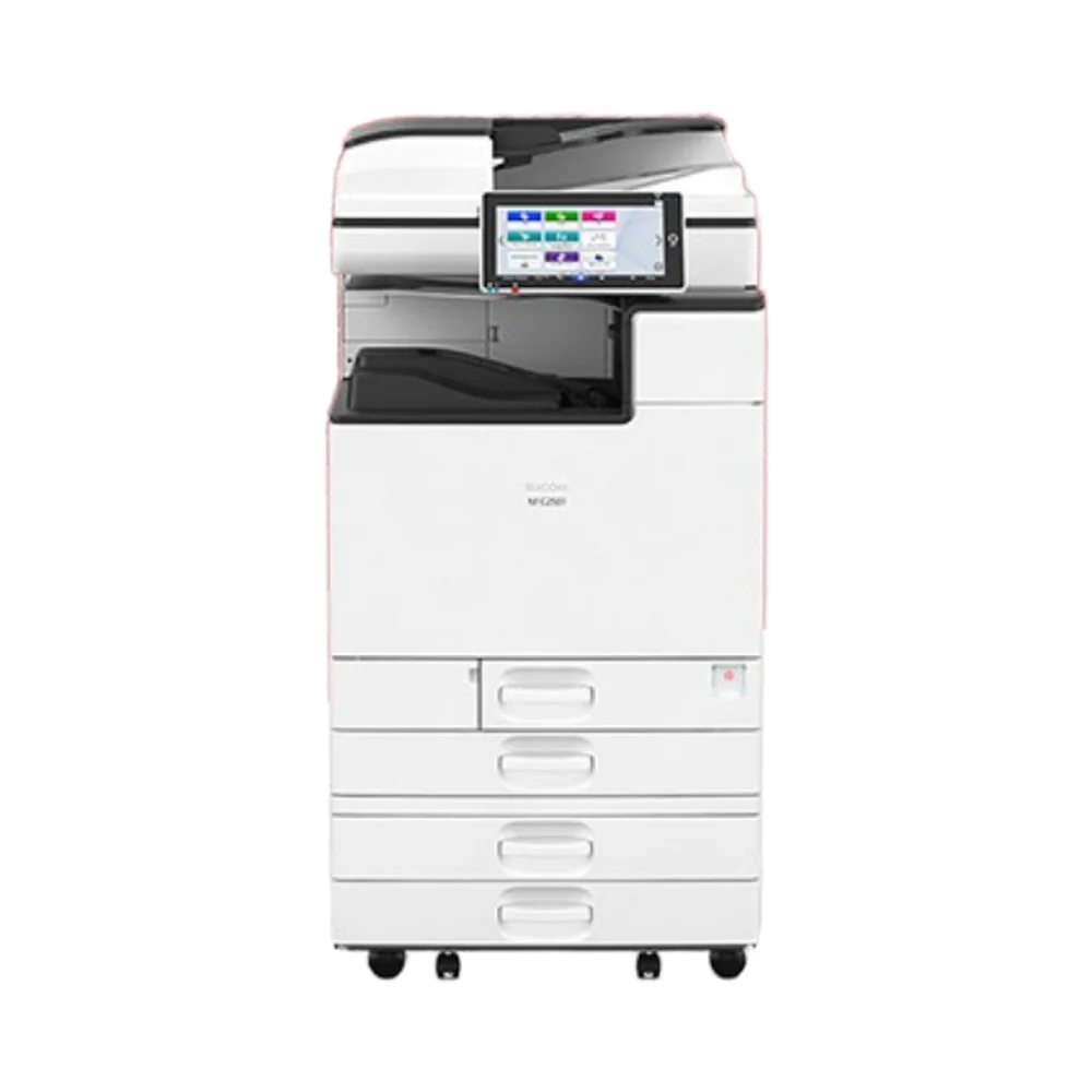 Используемый Ricoh MC2501 портативный офисный лазерный принтер A3 копировальный аппарат с размером бумаги A4 и опцией факса