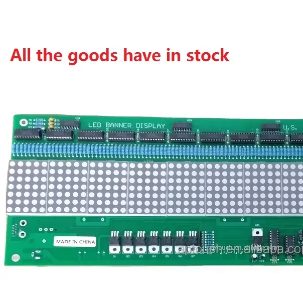 LED Jackpot display board work for pot o gold game machine