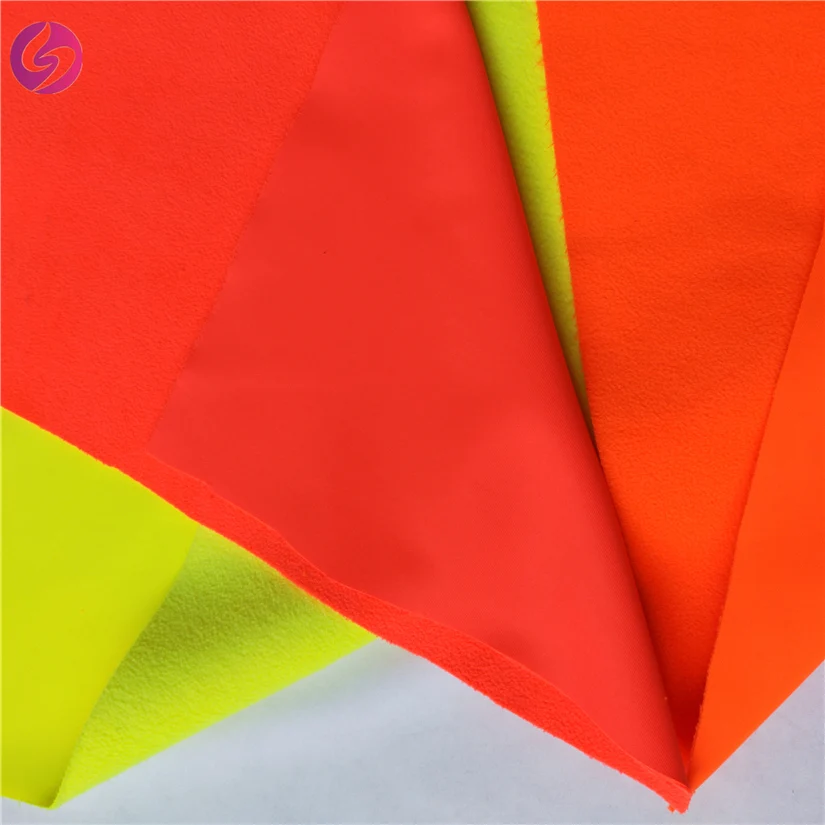 Высококачественная полиуретановая флуоресцентная водонепроницаемая ткань и дышащая ткань