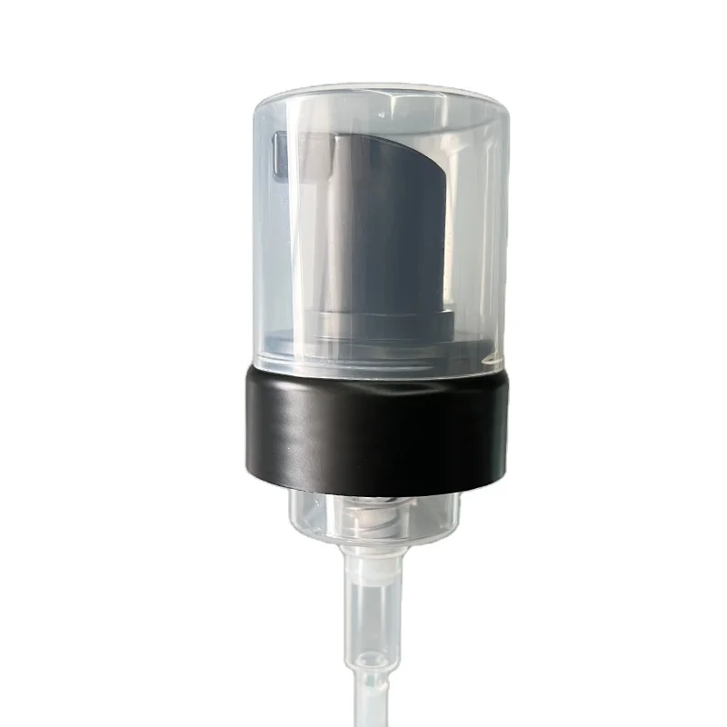 factory price plastic outside spring non-spilled frost frog surface foam pump black foamer foaming pump