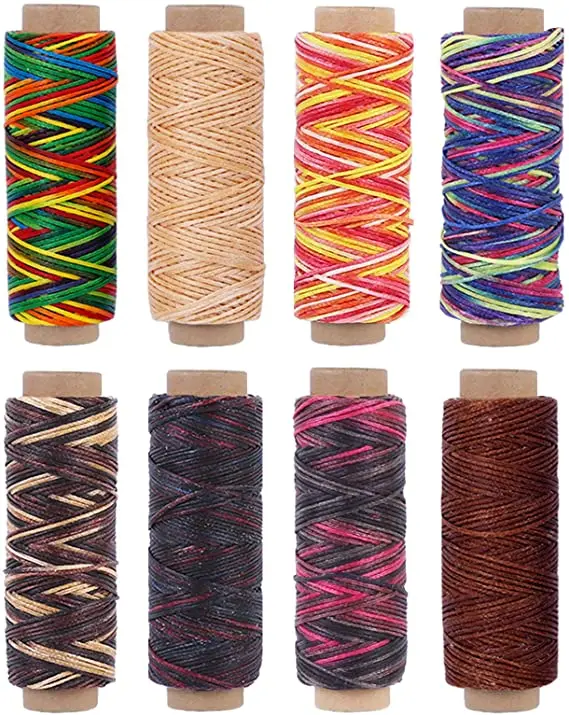 1 мм круглая вощеная нить, шнур для ручного шитья, кожаная нить, вощеная проволока для браслетов, плетеная нить, изготовление ювелирных изделий