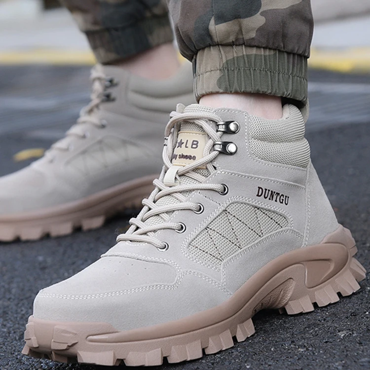 High quality black Leather Safety Shoes Industrial Cheap Work Shoes Security Shoes Steel Toe