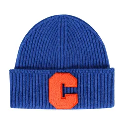 Fashion customized high quality jacquard beanie winter hat 3d embroidery knitted beanie hat unisex