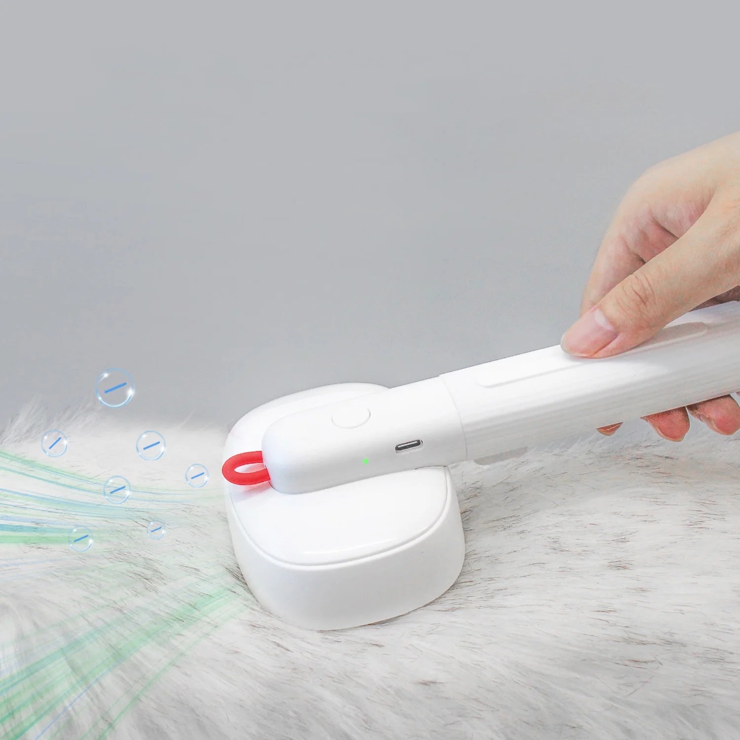 Портативная ручная многофункциональная щетка для удаления шерсти собаки с кошачьей палочкой игрушка мелких животных Товары домашних 2024