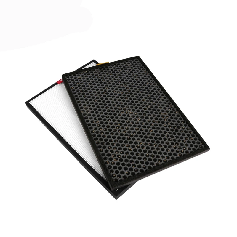 Honeycomb carbon mesh activated charcoal mesh filter sheet
