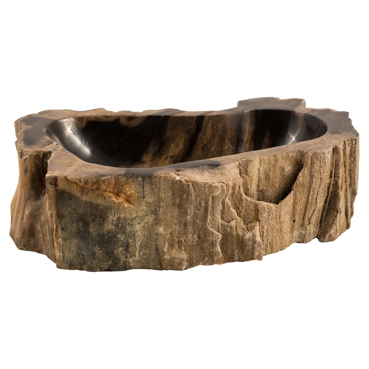 Foils Fossil Wood Sink Basins For Hotel Furniture