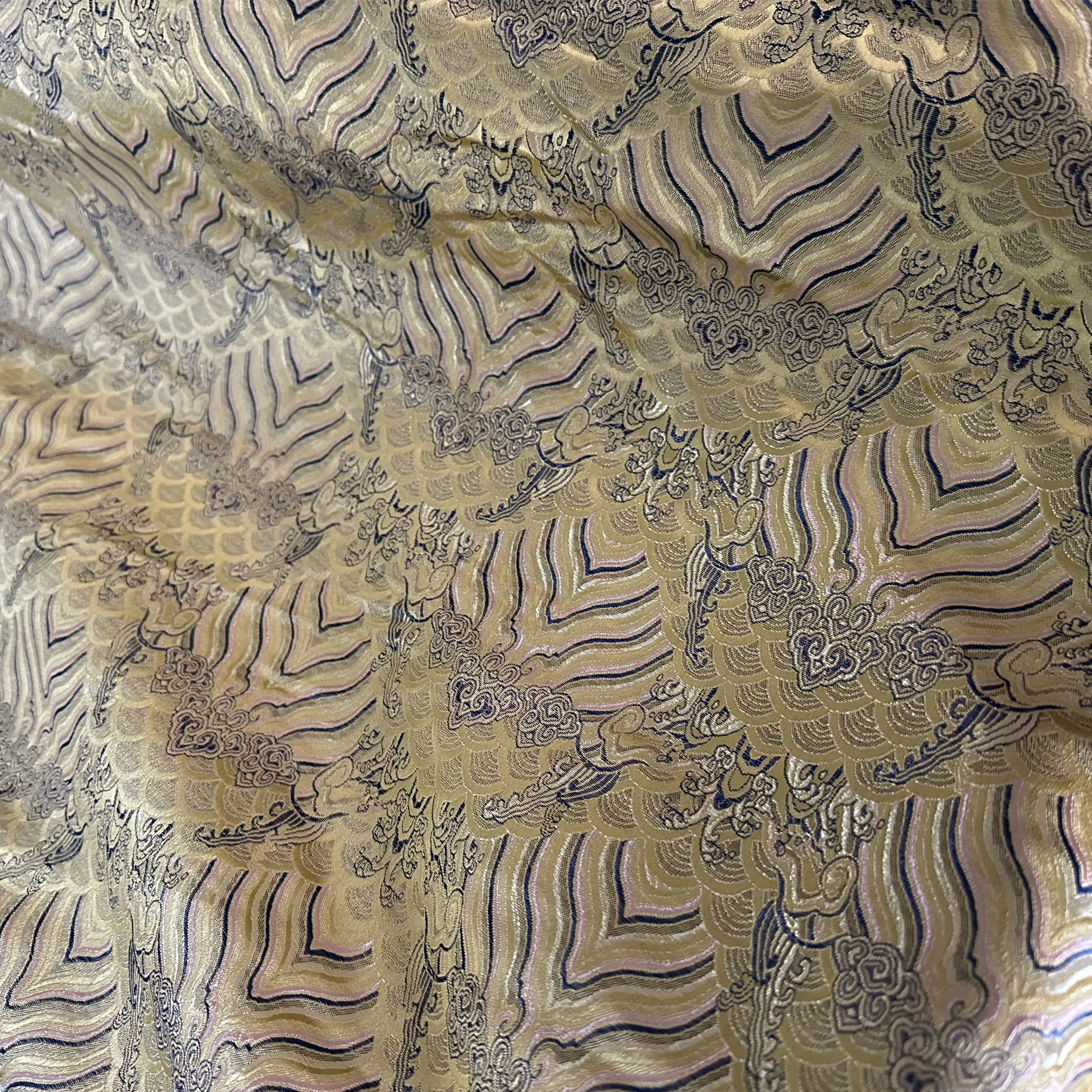 Nylon Poly yarn dyed Brocade Fabric  for organic garments fashion dresses and home textiles