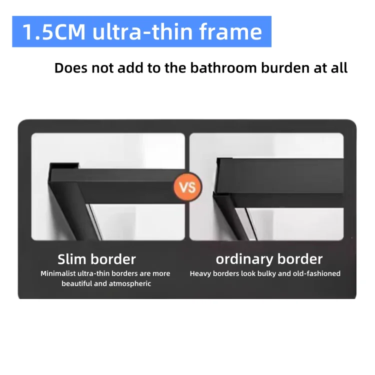 Hot Sale Modern Style Frameless Shower Door China FERS 10mm Thick Tempered Glass Waterproof Extremely Narrow Bathroom Glass Door