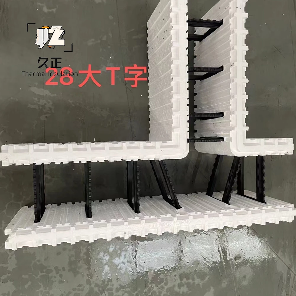 Professional Factory EPS Foam Insulated Cement Form Block Hollow Blocks EPS ICF Block Form