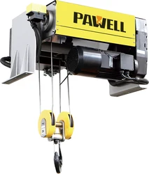 Pawell Lifting Machines European Typer Single Girder Electric Wire Rope Hoist