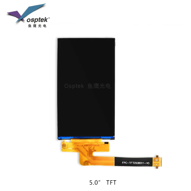 5  inch 720x1280 dot module with plug-in 35 pins IPS panel MIPI-DSI interface TFT LCD display screen