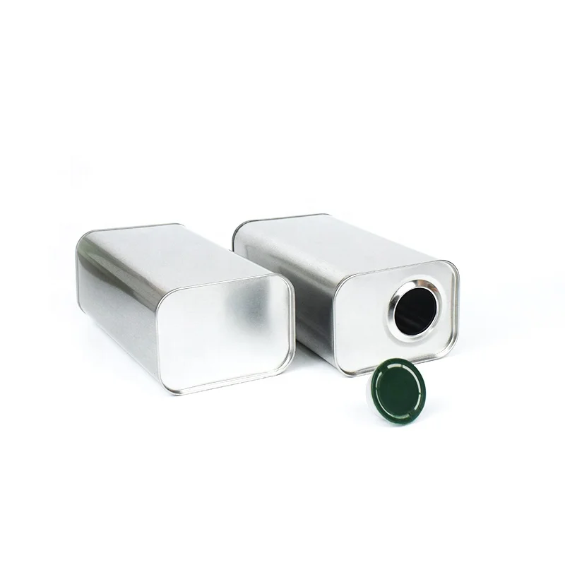 1L 1000ml factory stock wholesale logo custom food grade olive oil peanut canola motor oil empty tin cans