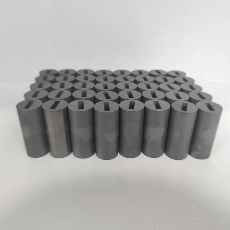 35mm 45mm 60mm Length 20mm Out Diameter Flat Square Hole Type Boron Carbide Sand Blasting Nozzle Gun Replacement Nozzles