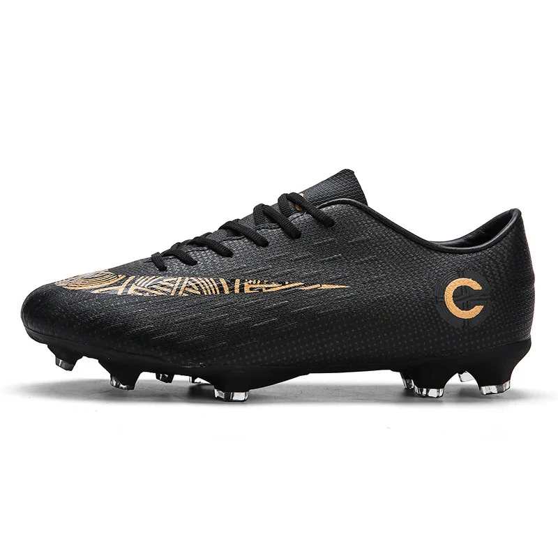 wholesale custom professional spike kids football shoes soccer cleats soft ground  rivet football sports shoes