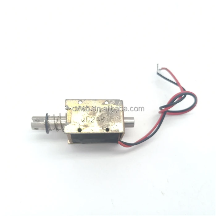 U1264S 12V 24V DC electromagnet push pull solenoid for automatic appliances mini small size solenoid