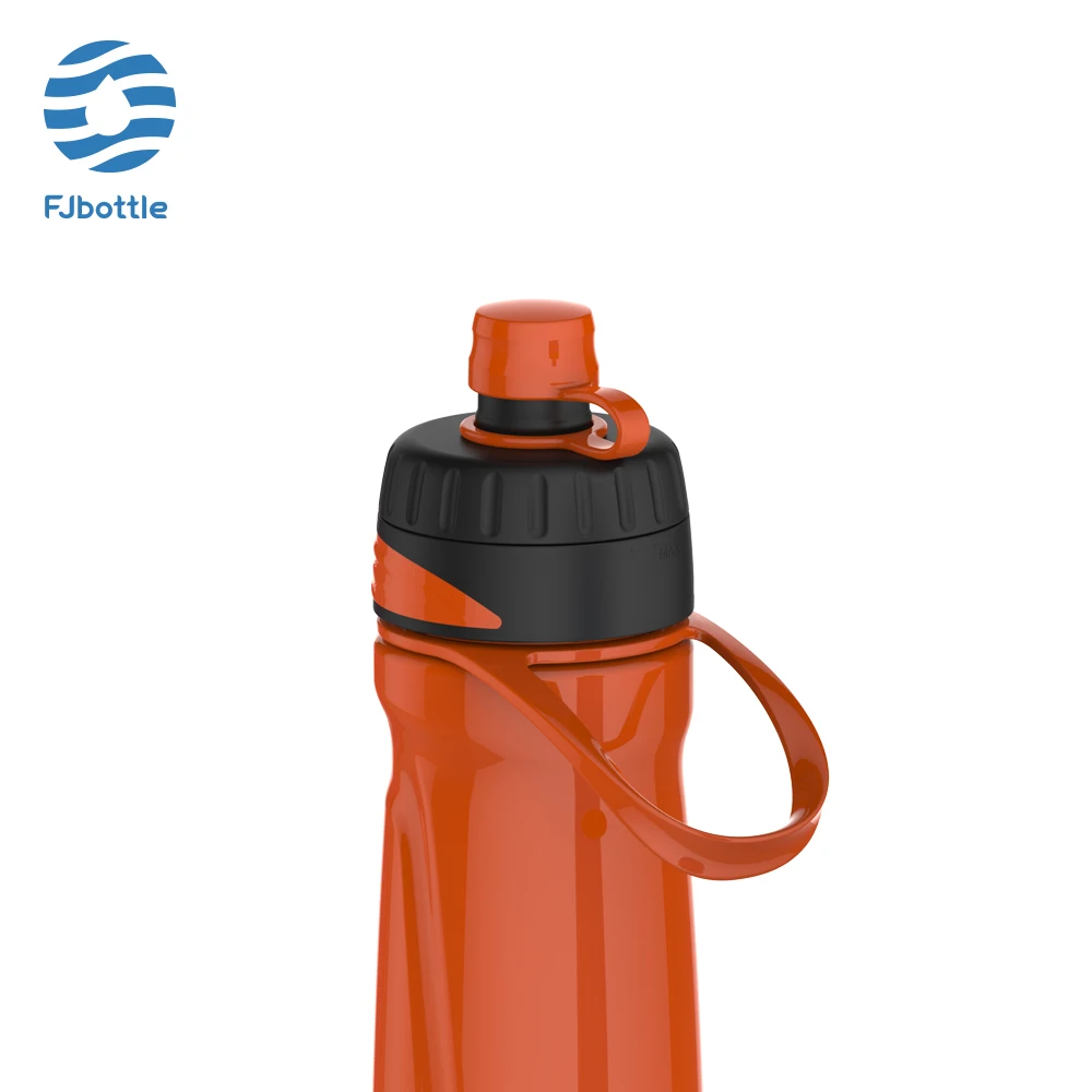 
FEIJIAN 2020 24OZ/700ml PP/PE Outdoor Sport & Bike Squeeze Bottle BPA Free DIY_Orange 
