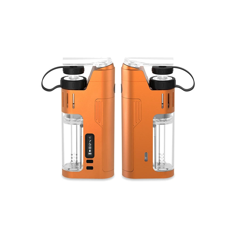 
bong smoke glass Dabs smoking Vapor Device For Portable Rig Glass with water pipe 3000 mah battery 