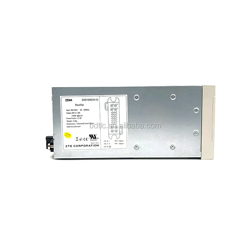 New Original Package ZTE ZXD1500 V4.0 Telecom Power Module 1700W For Base Station