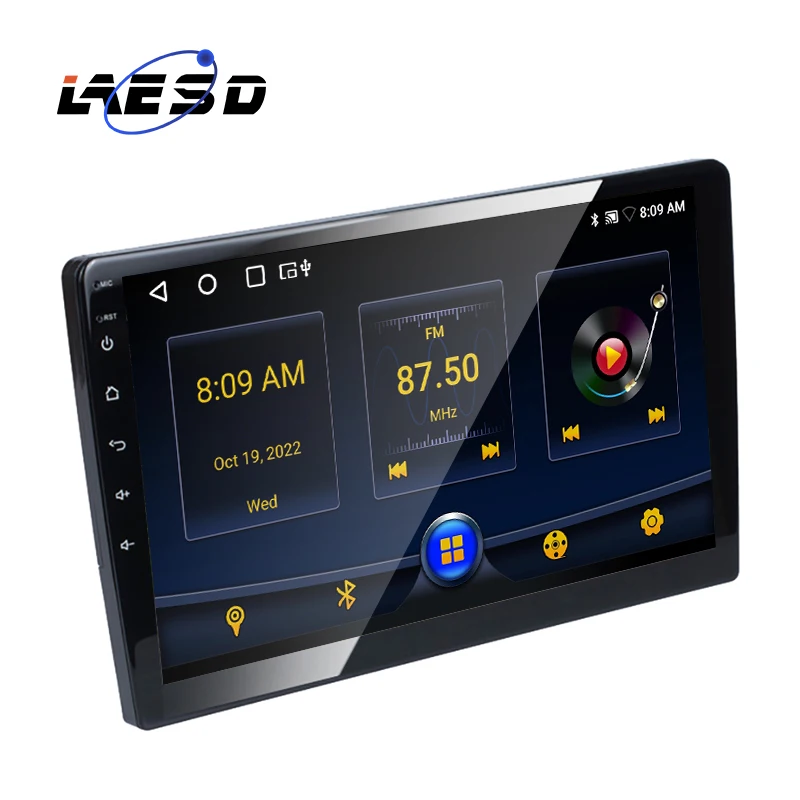 Радиоприомник, 9 дюймов, двойной din, android, магнитола для mitsubishi lancer
