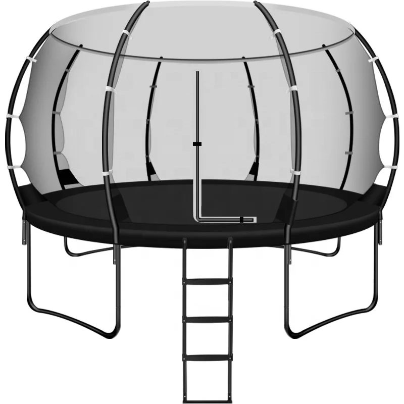 Factory Price With Protective Net Without Enclosure 7Ft 8FT 10FT 12FT Outdoor Trampoline