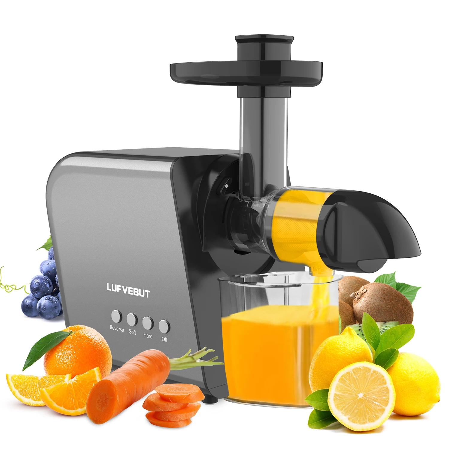 Multifunctional 4 in 1 Professional Higher Nutrient Vitamins Smoother juice Masticating Juicer Cold Press Slow Juicer Extractor