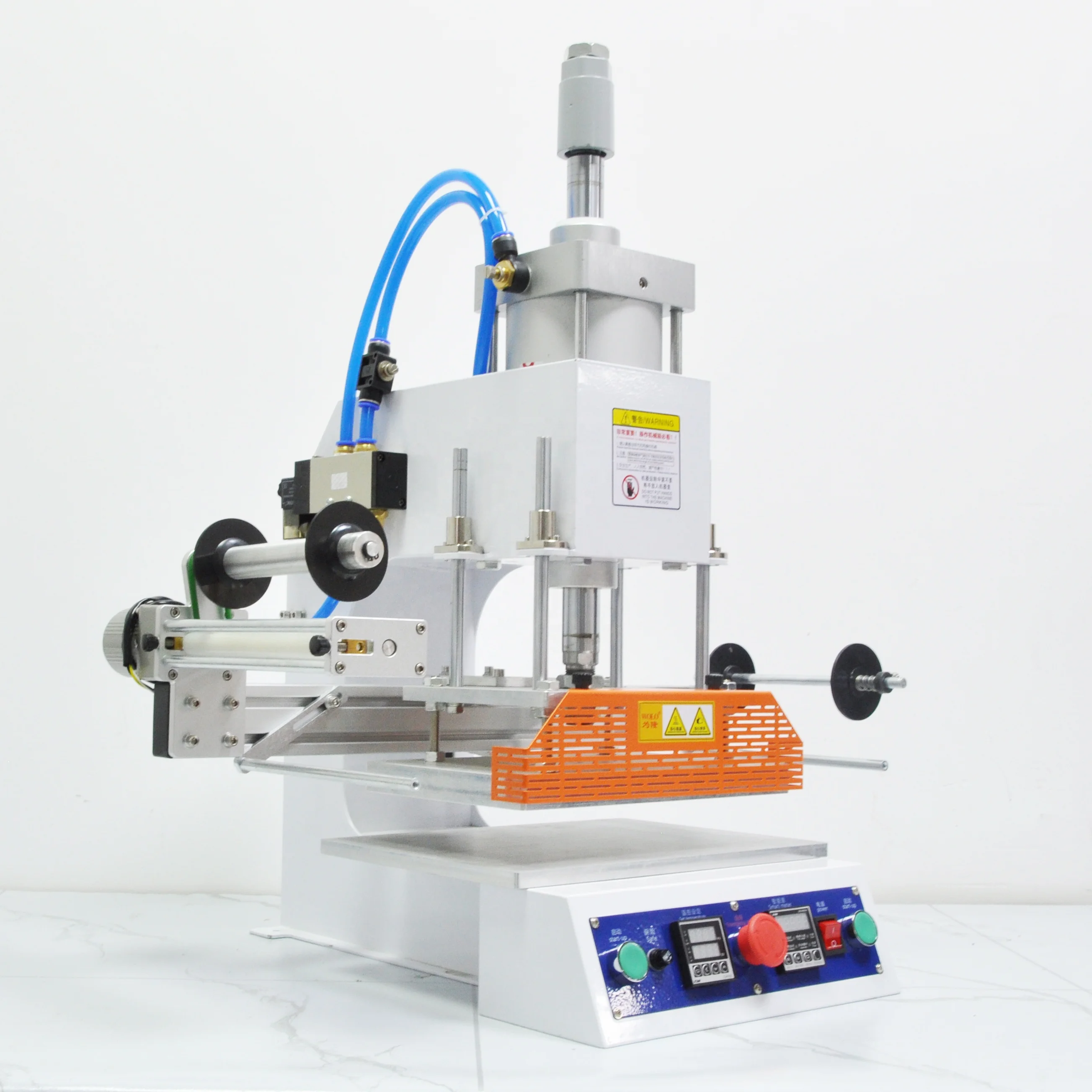 Automatic Hot Stamping Machine  Foil Embossing Machine A4 Size Logo Leather Greeting card calendar Gold foil Printer machine