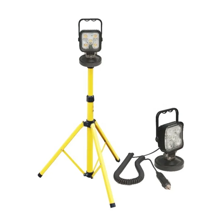 15W Led Flood Work Light, Magnetic Base Search Light For Hummer Boat Truck