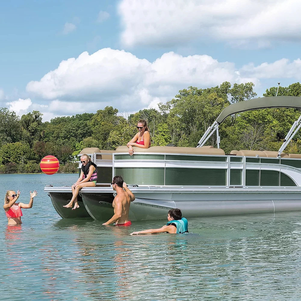 Kinocean зимний спортивный дом лодка понтон алюминий с комплектом лодок понтон Новинка 2022