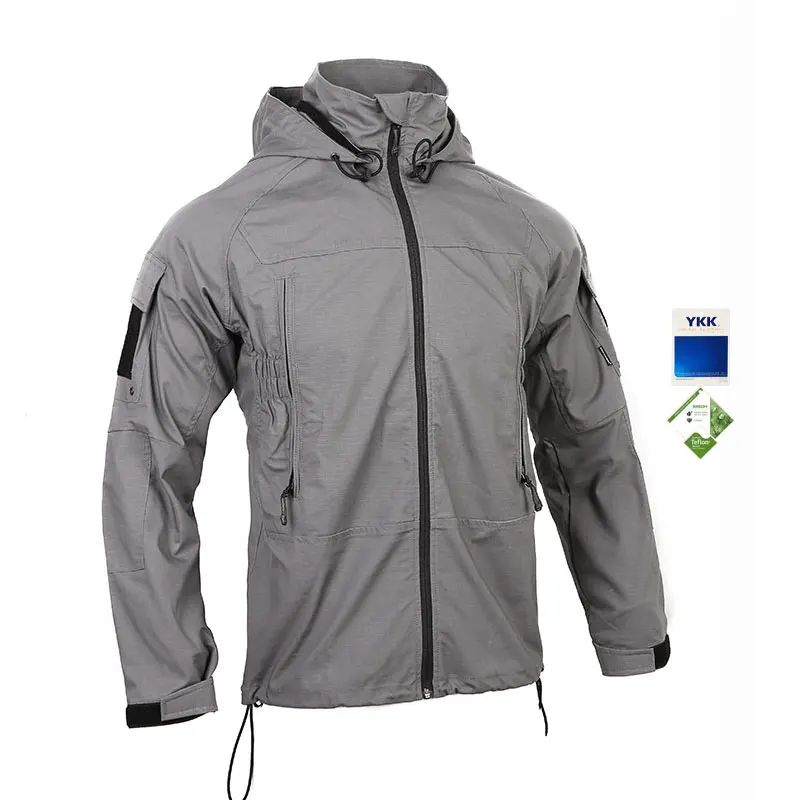 Emersongear High Quality Waterproof and Durable Jacket Street Outdoor Winter Mens Jackets Streetwear Hoodie Jacket