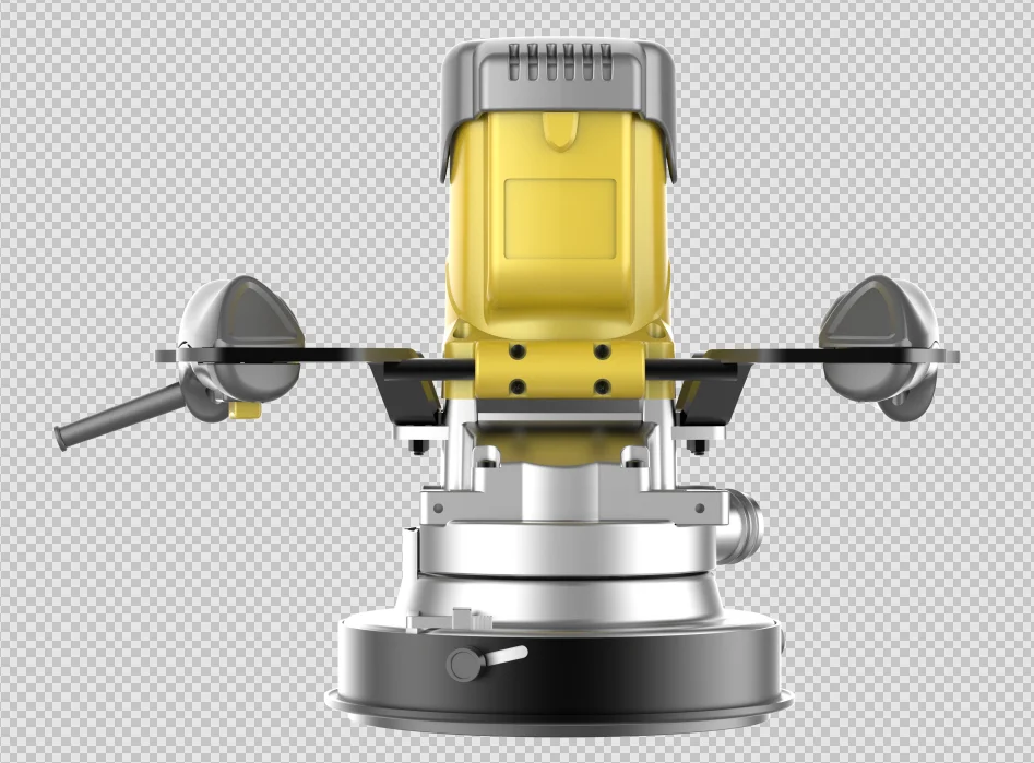 Профессиональная Проводная электрическая шлифовальная машина KINTY для пола, ручной орбитальный полировщик 1900 Вт