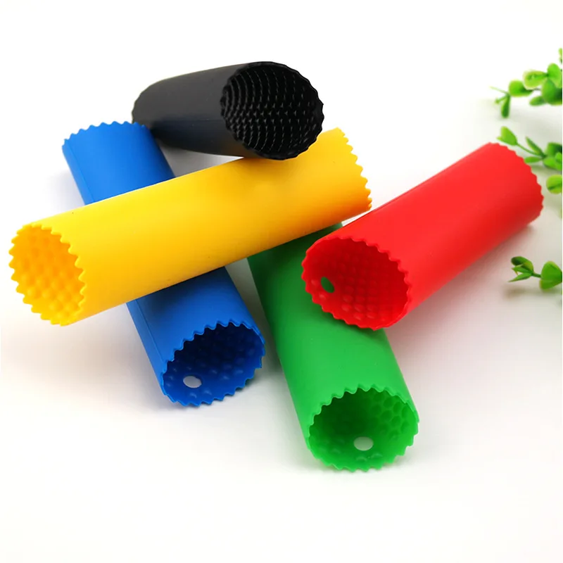 Wholesale Silicone Garlic Peeler Skin Remover Roller Keeper Easy Roller Peeling Tube Useful Kitchen Tool Garlic Peeler