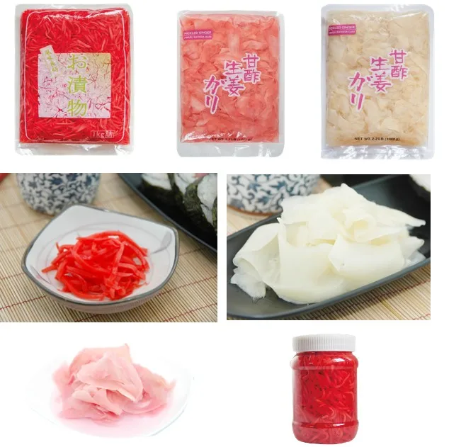 
all natural pickled ginger beni shoga 1kg 