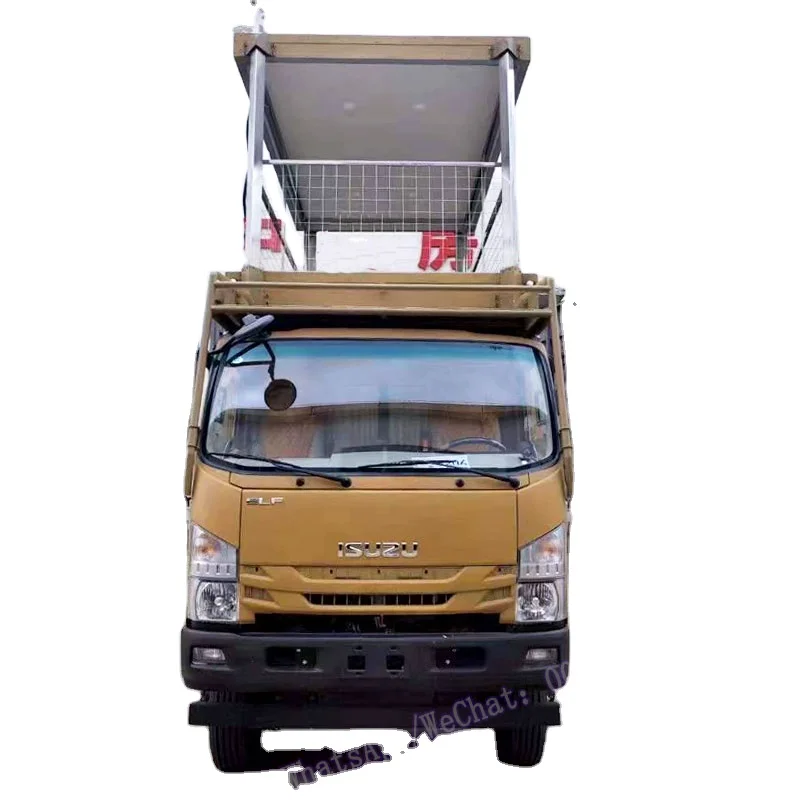 China Made 4X2 4x4 Off Road Expedition Flatbed Truck Camper Truck-based Motorhome