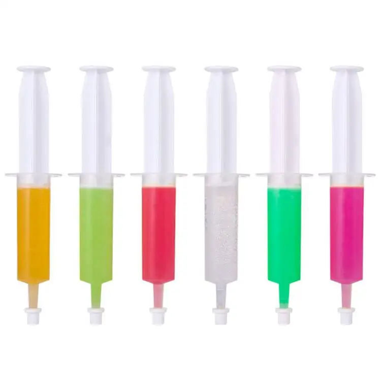 1.5oz disposable PP party Jello Shot Syringes with lids