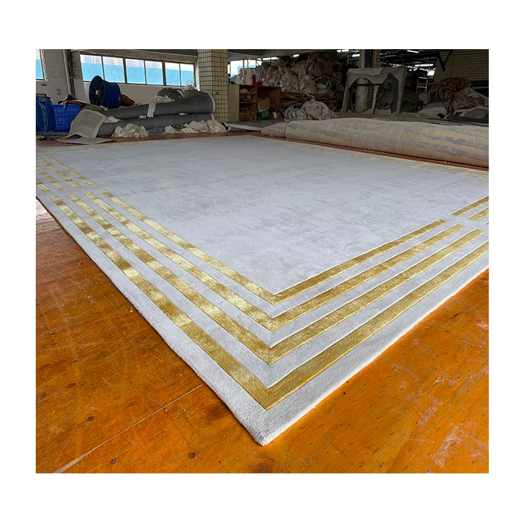 Chinese hand made hand tufted rugs luxury wool  carpets and rugs for hotel home living room