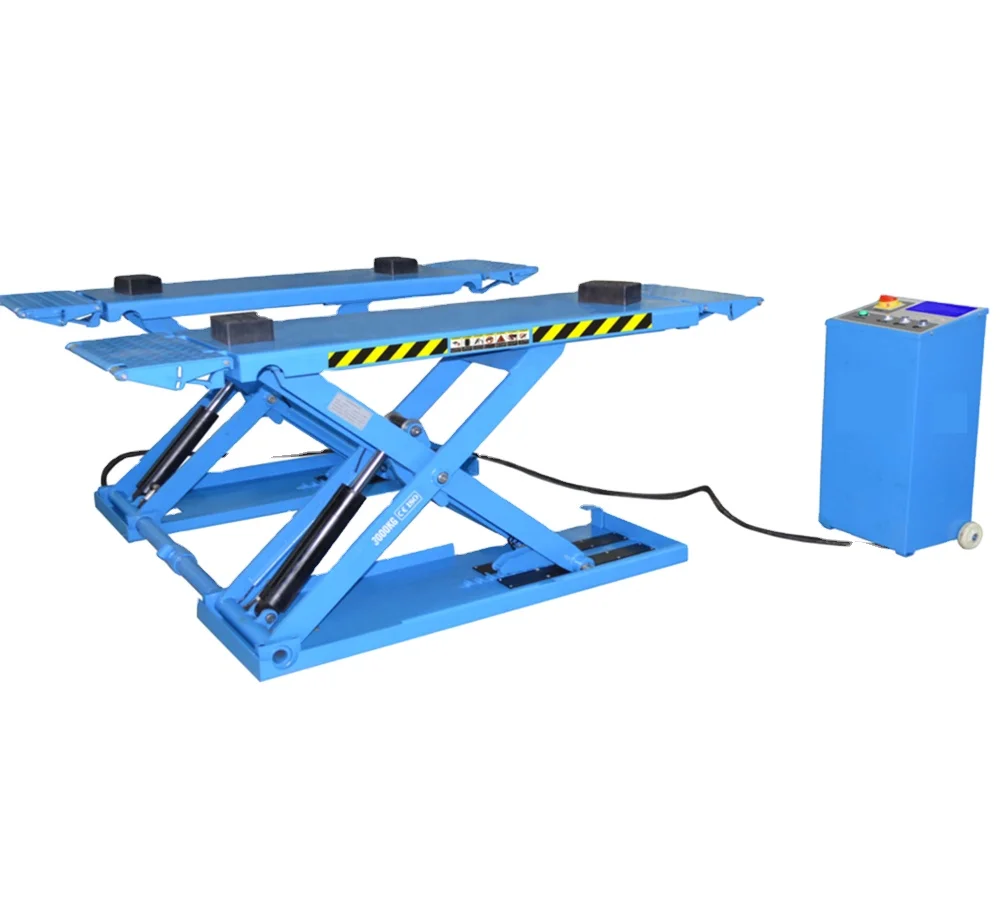 3.0 Ton Pneumatic/Hydraulic Auto Car Portable Scissor Lift