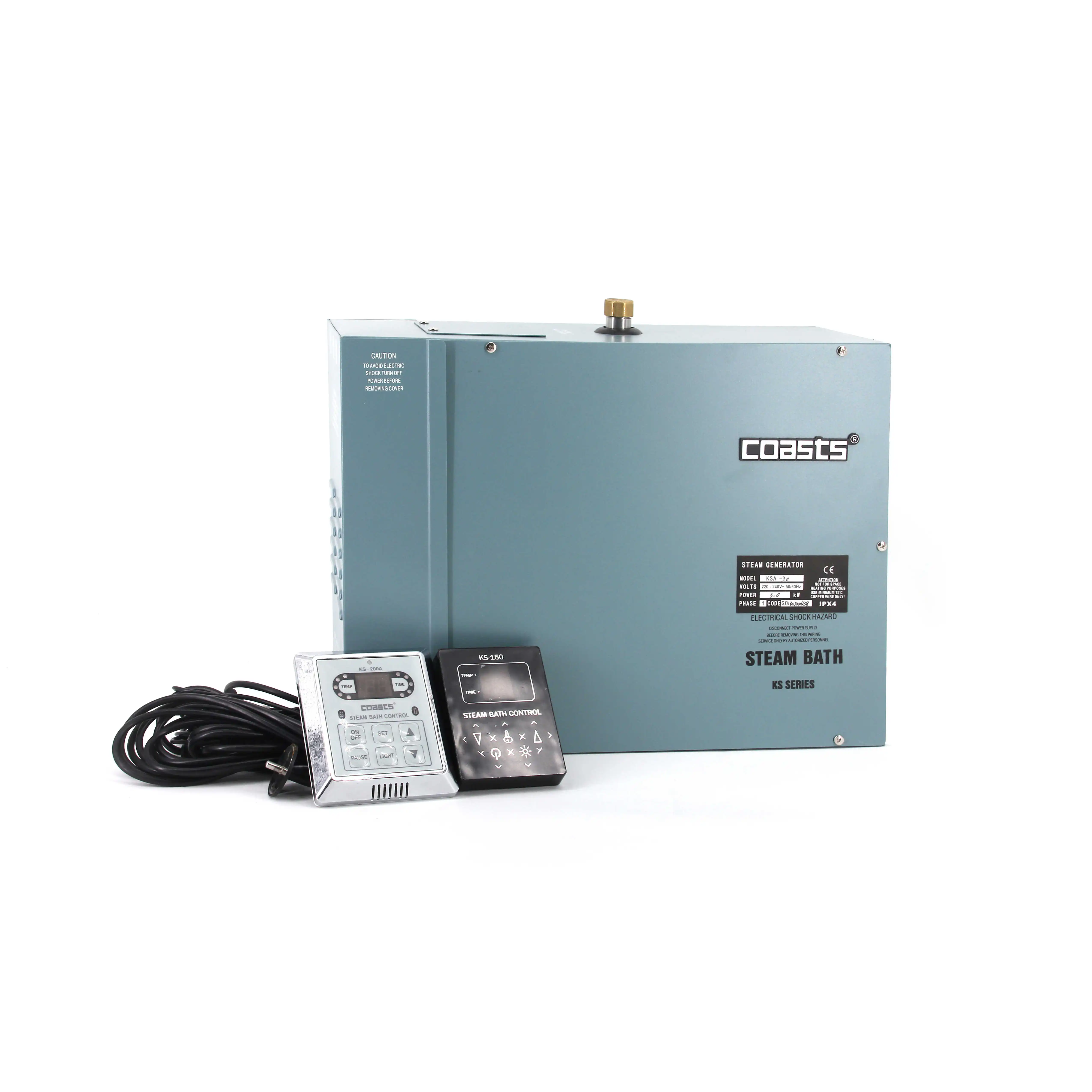 Wet steam sauna bath generator home use steam heater for steam room