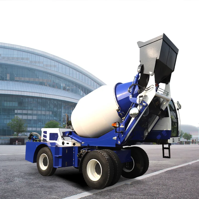 SDYD Factory Self Loading Mobile Concrete Mixer Truck With Cheap Priec And High quality