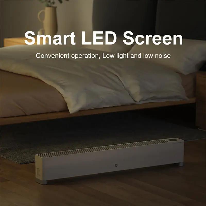 Xiaomi Mijia Graphene Baseboard Heater 2 White TJXDNQ08ZM Graphene Heater 2200W High Power Rapid Heating