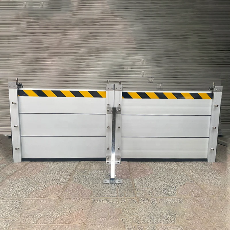 Wall and Door Flood Control Barrier Custom Water Gate Flood Dike Barrier Panel Defensive Garage Aluminum Flood Barrier for Home