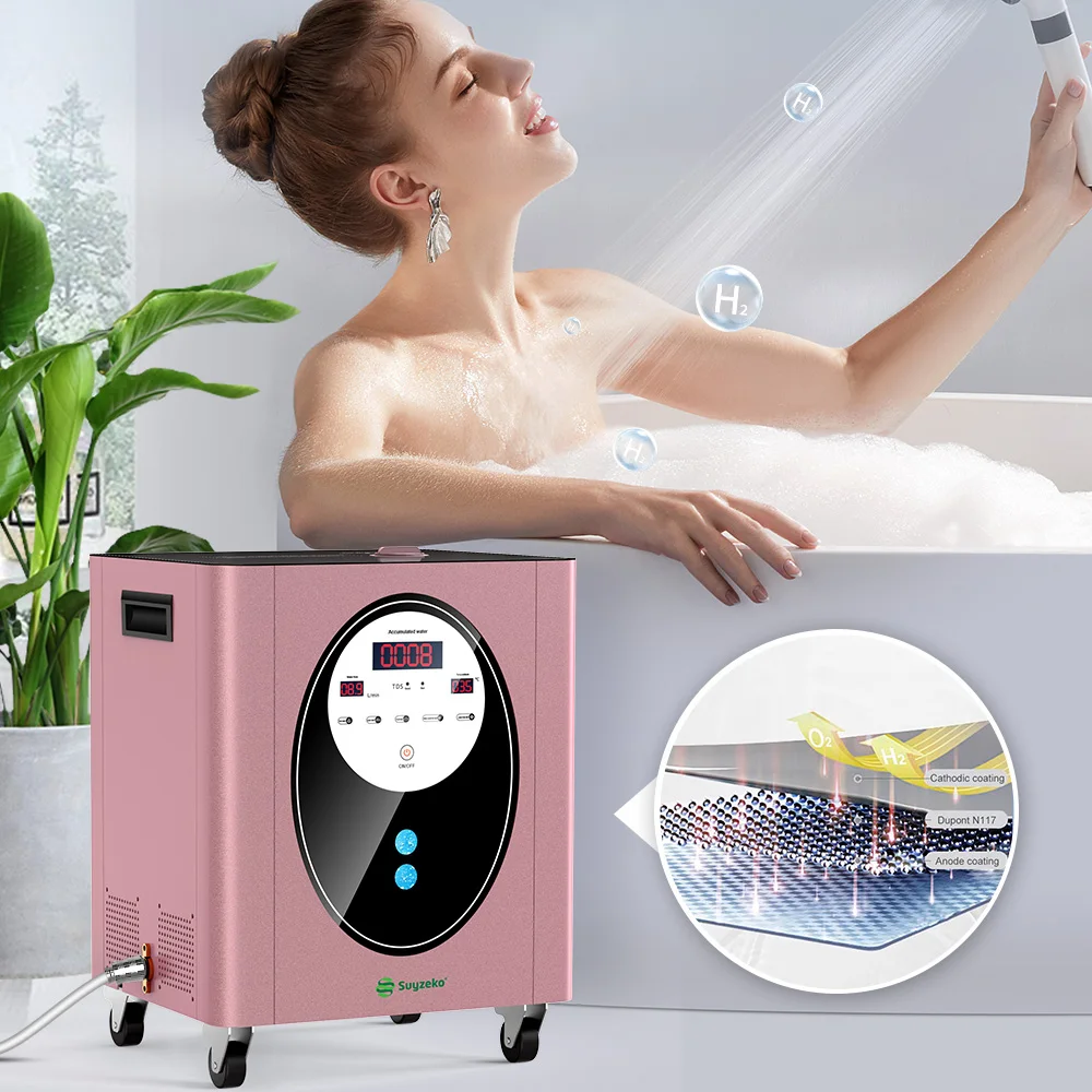 Suyzeko PSE certificate whole house  beauty device portable Japanese hydrogen water machine micro hydrogen spa bath