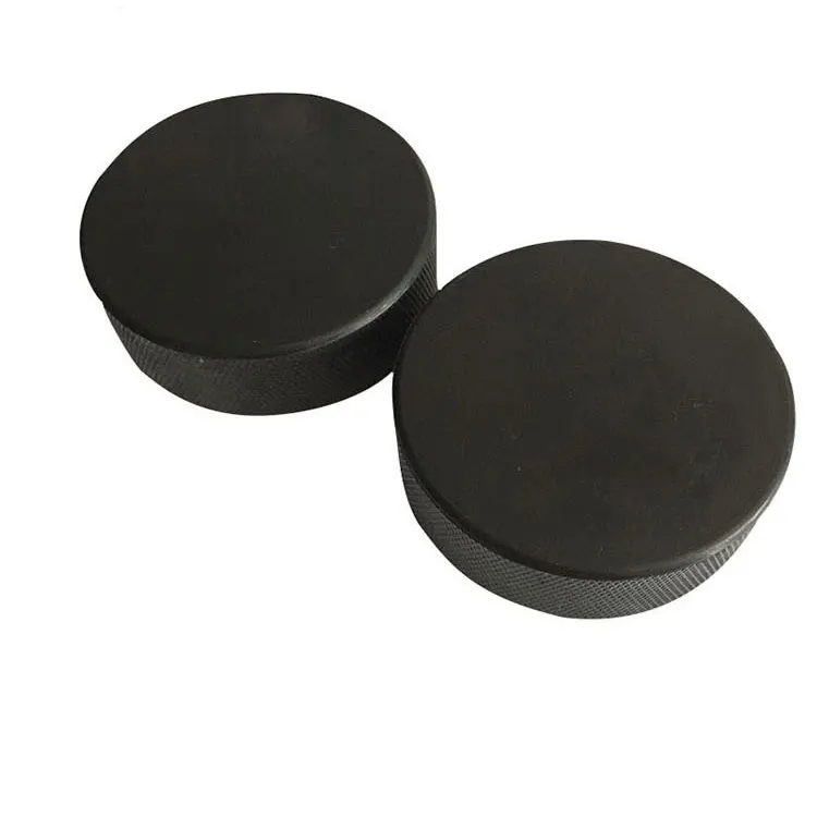 High Quality Logo Printing/Debossed Rubber Ice Hockey Puck For Sport Events
