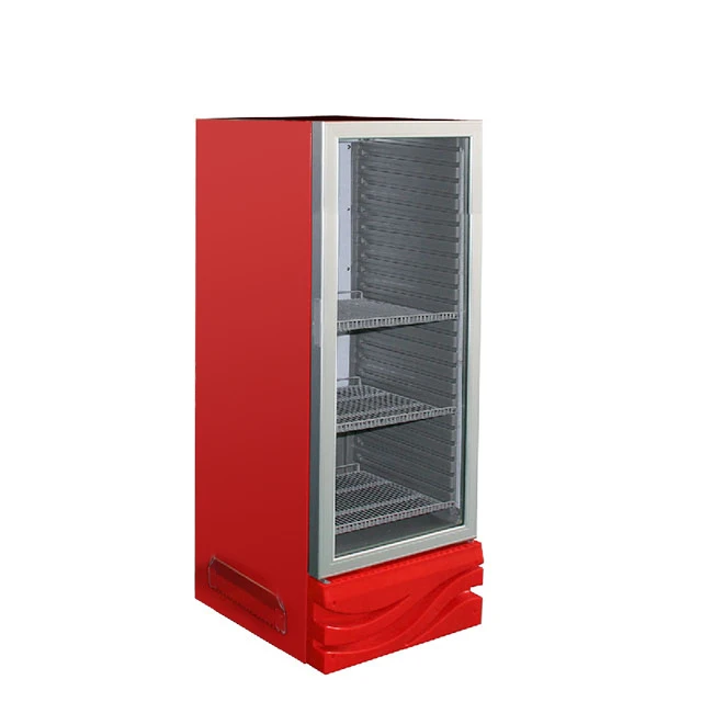 Large Capacity Beverage Cooler 230L with Canopy Display&Showcase Cooler for Commerical Use