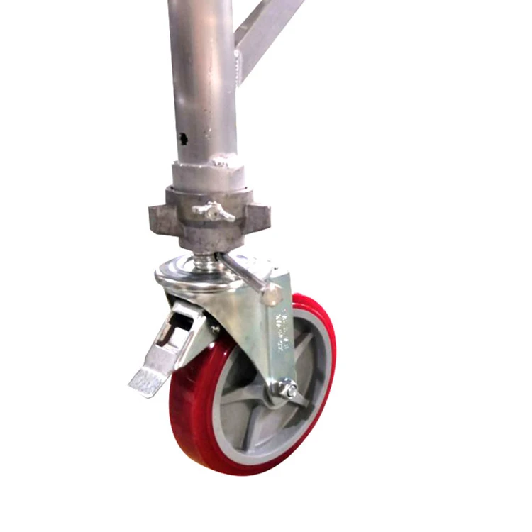 Factory Directly Supply Various Sizes Mobile Scaffold Castor Scaffolding Wheel