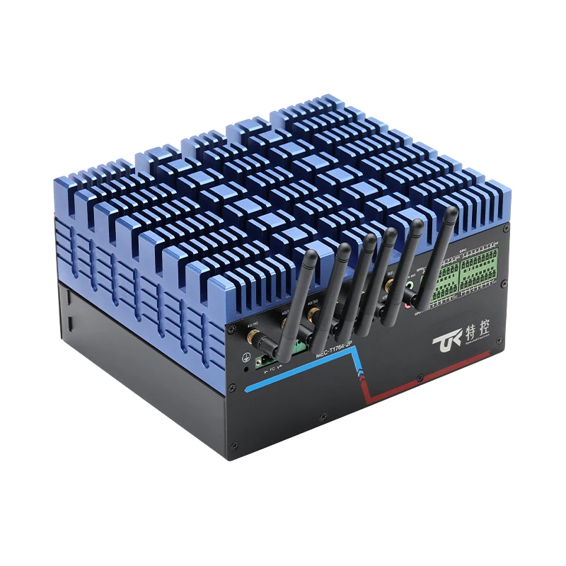 New arrival high end i3/i5/i7 6/7/8/9 gen cpu 4 1000M LAN WIFI 5G high speed fanless industrial pc